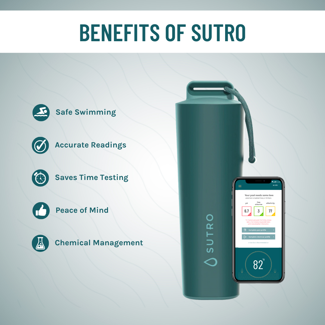 Sutro Water Monitoring System for Pool & Spa Kit