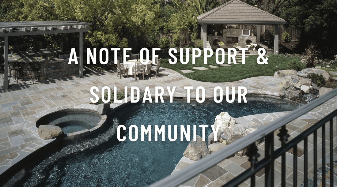 A Note of Support & Solidary to Our Community