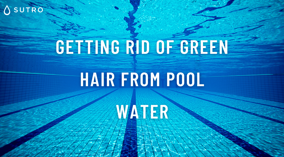 Getting rid of green hair from pool water