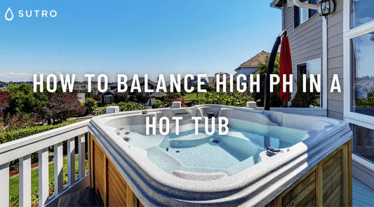 How to balance high pH in a hot tub