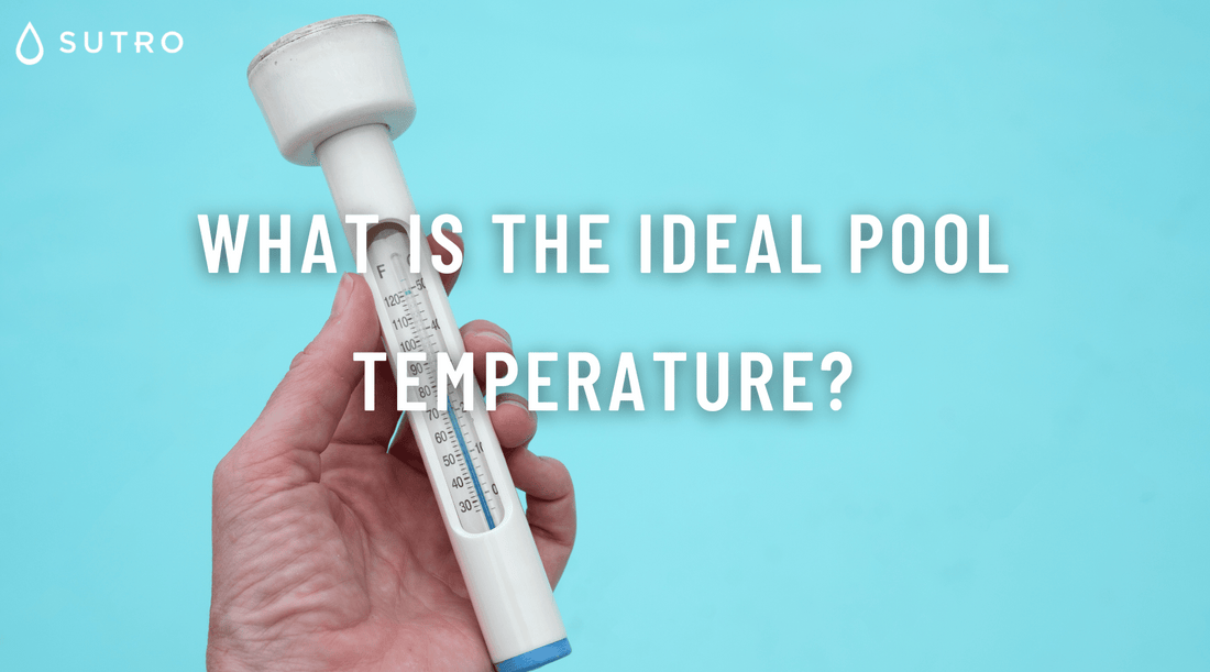 What is the ideal pool temperature?