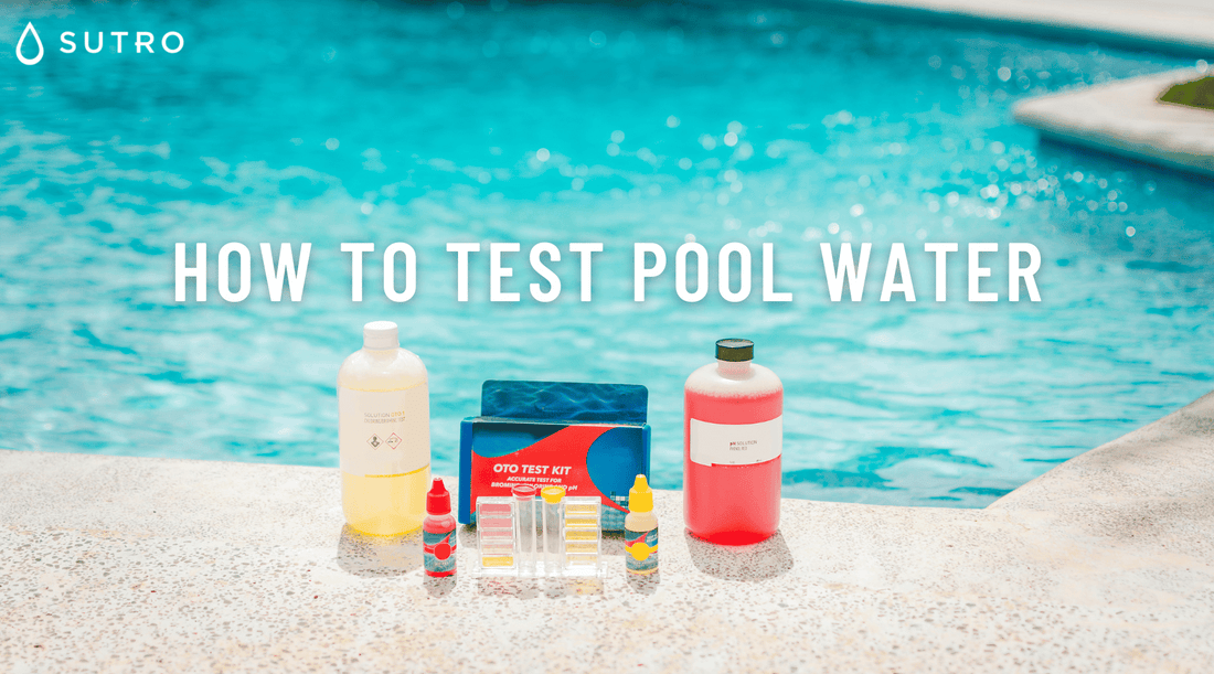 How to test pool water