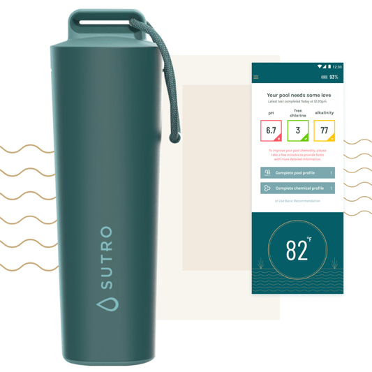 Sutro Water Monitoring System For Bromine Hot Tub - Sutro, Inc